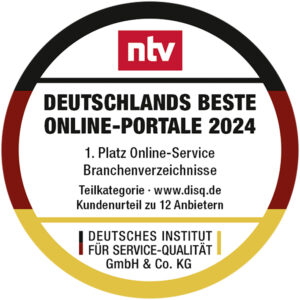 Germany's best online portals 2024 - Das Örtliche